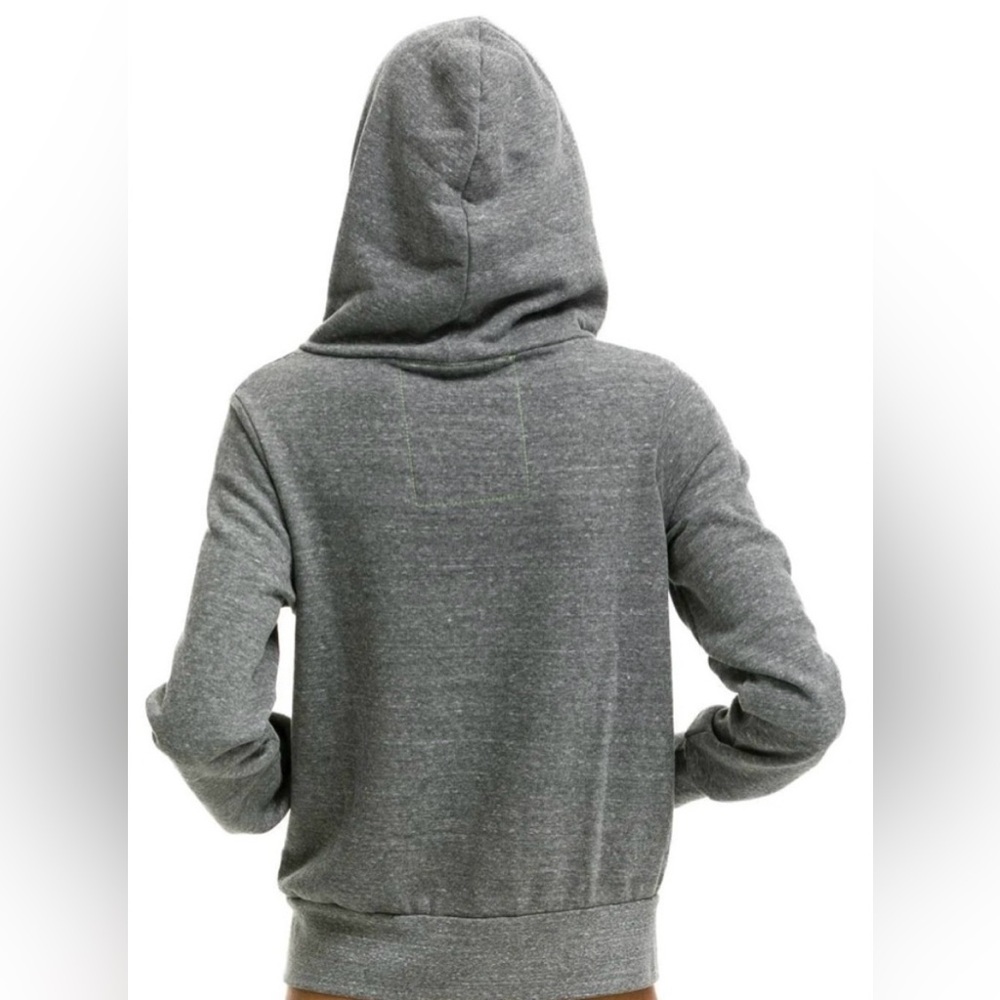 Aviator Nation 5 Stripe Zip Up Hoodie - Picture 10 of 12